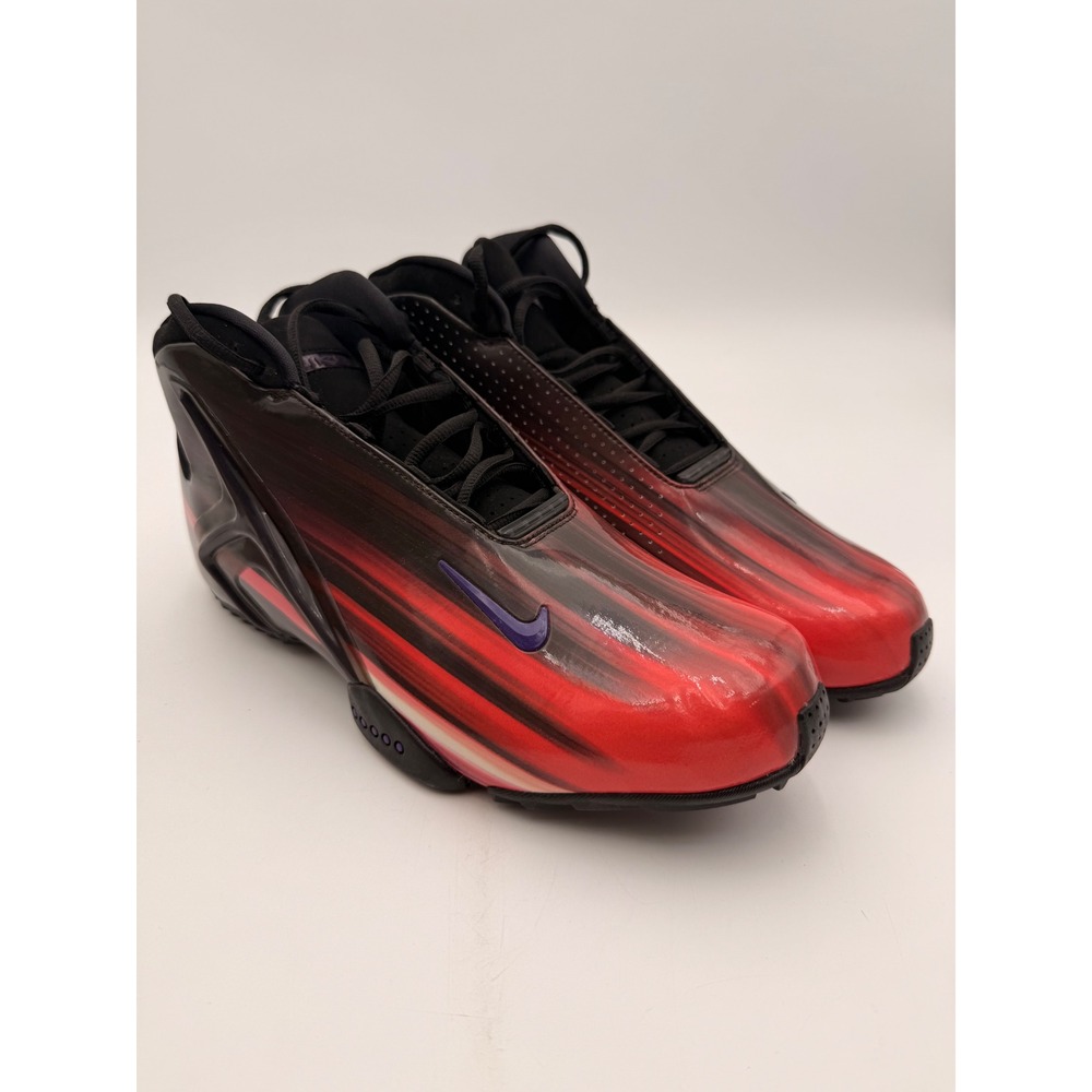 Nike Basketball Shoes Mens 12 Zoom Hyperflight PRM Red Black 587561-800 EUC